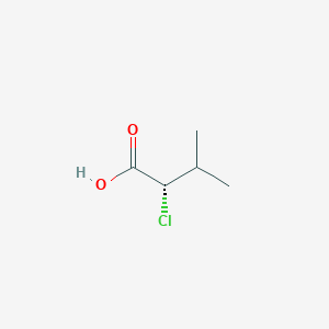 molecular formula C5H9ClO2 B1631064 (S)-2-氯-3-甲基丁酸 CAS No. 26782-74-1