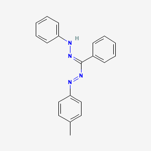 molecular formula C20H18N4 B1631066 3,5-Diphenyl-1-(p-tolyl)formazan 