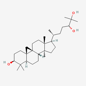 molecular formula C30H52O3 B1631074 环阿魏酸-3,24,25-三醇 