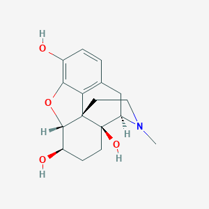 molecular formula C17H21NO4 B163108 6beta-Oxymorphol CAS No. 54934-75-7