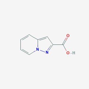 molecular formula C8H6N2O2 B1631089 Pyrazolo[1,5-a]pyridine-2-carboxylic acid CAS No. 63237-88-7