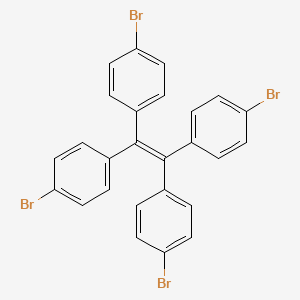 molecular formula C26H16Br4 B1631156 1,1,2,2-Tetrakis(4-bromophenyl)ethene CAS No. 61326-44-1