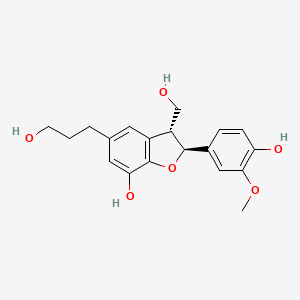 molecular formula C19H22O6 B1631179 Cedrusin CAS No. 75775-36-9