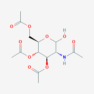 molecular formula C14H21NO9 B1631192 2-(Acetylamino)-2-deoxy-D-glucopyranose 3,4,6-Triacetate 