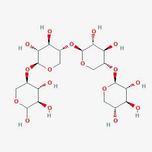 molecular formula C20H34O17 B1631236 木四糖 