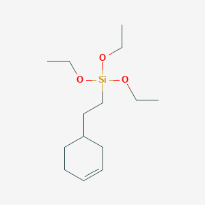 molecular formula C14H28O3Si B1631256 [2-(3-Cyclohexenyl)ethyl]triethoxysilane CAS No. 35754-77-9