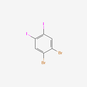 molecular formula C6H2Br2I2 B1631291 1,2-Dibromo-4,5-diiodobenzene CAS No. 529502-50-9