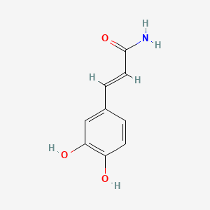 molecular formula C9H9NO3 B1631296 3,4-Dihydroxycinnamamide CAS No. 332079-35-3