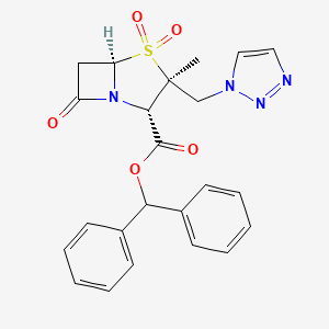 molecular formula C23H22N4O5S B1631298 Tazobactam Diphenylmethyl Ester CAS No. 89789-07-1