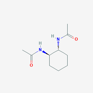 molecular formula C10H18N2O2 B1631301 trans-N,N'-Diacetylcyclohexane-1,2-diamine CAS No. 70924-78-6