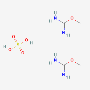 molecular formula C4H14N4O6S B1631329 O-Methylisourea hemisulfate CAS No. 52328-05-9