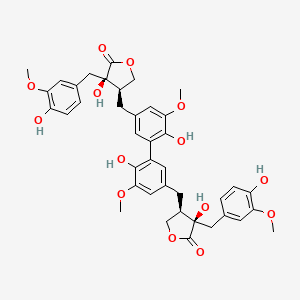 molecular formula C40H42O14 B1631367 双-5,5-去甲木栓酚 