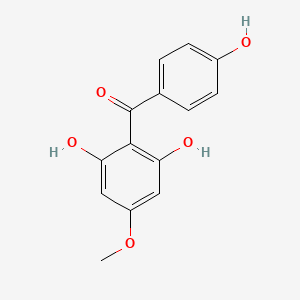 molecular formula C14H12O5 B1631384 2,6,4'-三羟基-4-甲氧基苯甲酮 CAS No. 55051-85-9