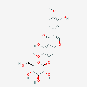 molecular formula C23H24O12 B1631419 鸢尾素A 