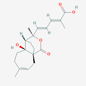 molecular formula C20H26O5 B1631420 去乙酰伪落叶酸 A CAS No. 82508-37-0