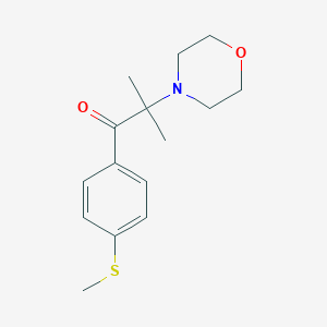 molecular formula C15H21NO2S B163144 2-甲基-4'-(甲硫基)-2-吗啉代丙苯酮 CAS No. 71868-10-5