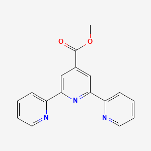 molecular formula C17H13N3O2 B1631481 2,2':6',2''-联吡啶-4'-甲酸甲酯 CAS No. 247058-06-6