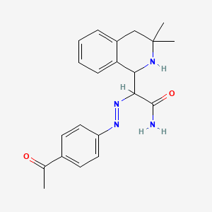 molecular formula C21H24N4O2 B1631503 isoquinolinylidene)acetaMide 