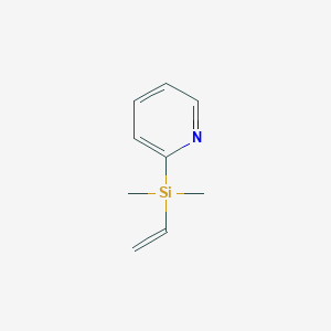 molecular formula C9H13NSi B1631508 2-(二甲基乙烯基硅基)吡啶 CAS No. 321155-39-9