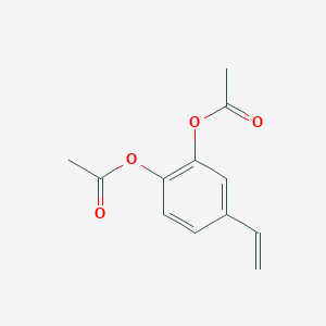 molecular formula C12H12O4 B1631510 3,4-Diacetoxystyrene 