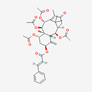 molecular formula C37H44O11 B1631518 紫杉宁B 