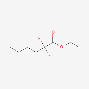 molecular formula C8H14F2O2 B1631521 2,2-二氟己酸乙酯 CAS No. 74106-81-3