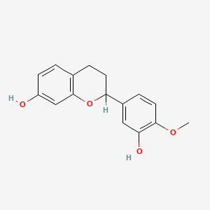 molecular formula C16H16O4 B1631535 7,3'-Dihydroxy-4'-methoxyflavan CAS No. 76426-35-2