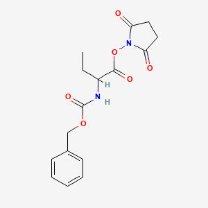 molecular formula C16H18N2O6 B1631546 Z-Abu-osu 