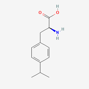 molecular formula C12H17NO2 B1631548 (S)-2-Amino-3-(4-isopropyl-phenyl)propionic acid CAS No. 216007-00-0