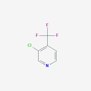 molecular formula C6H3ClF3N B1631558 3-Chloro-4-(trifluoromethyl)pyridine CAS No. 81565-19-7