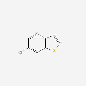 molecular formula C8H5ClS B1631565 6-Chlorobenzo[b]thiophene CAS No. 66490-20-8