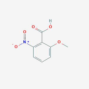molecular formula C8H7NO5 B1631576 2-甲氧基-6-硝基苯甲酸 CAS No. 53967-73-0