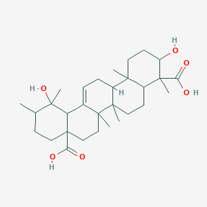 molecular formula C30H46O6 B1631582 ilexgeninA 