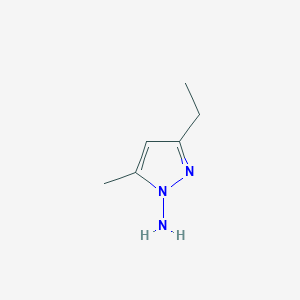 3-Ethyl-5-methyl-1H-pyrazol-1-amine