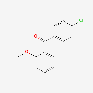 molecular formula C14H11ClO2 B1631612 4-氯-2'-甲氧基苯甲酮 CAS No. 78589-10-3