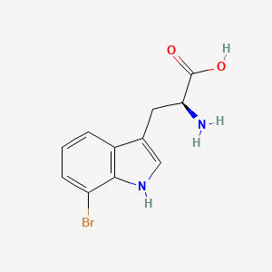 molecular formula C11H11BrN2O2 B1631652 7-溴-1-色氨酸 CAS No. 75816-19-2
