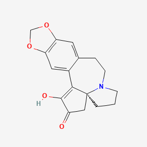molecular formula C17H17NO4 B1631657 去甲头孢他辛酮 