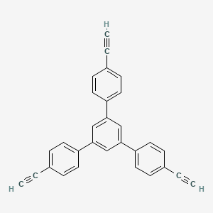 molecular formula C30H18 B1631666 1,3,5-Tris(4-ethynylphenyl)benzene CAS No. 71866-86-9