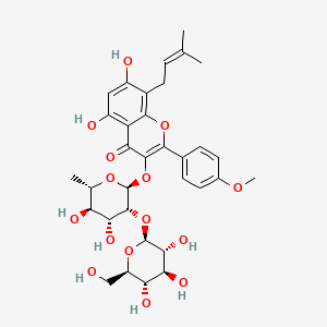 molecular formula C33H40O15 B1631671 Sagittatoside A CAS No. 118525-35-2