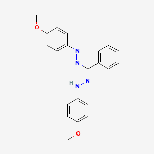 molecular formula C21H20N4O2 B1631675 1,5-Bis(4-methoxyphenyl)-3-phenylformazan 