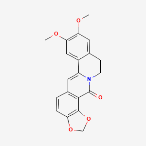 molecular formula C20H17NO5 B1631681 奥昔艾伯碱 CAS No. 19716-60-0