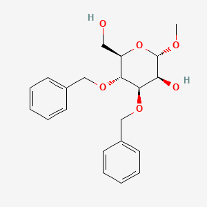 molecular formula C21H26O6 B1631698 Methyl 3,4-Di-O-benzyl-a-D-mannopyranoside 