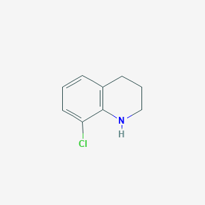 molecular formula C9H10ClN B1631704 8-Chloro-1,2,3,4-tetrahydroquinoline CAS No. 90562-36-0