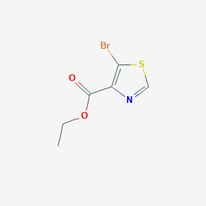 molecular formula C6H6BrNO2S B1631722 5-溴噻唑-4-羧酸乙酯 CAS No. 61830-23-7