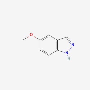 molecular formula C8H8N2O B1631729 5-甲氧基-1H-吲唑 CAS No. 94444-96-9