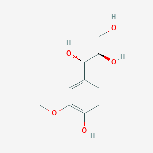 molecular formula C10H14O5 B1631739 erythro-Guaiacylglycerol 