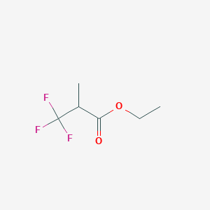 molecular formula C6H9F3O2 B1631745 Ethyl 3,3,3-trifluoro-2-methylpropanoate CAS No. 56354-75-7