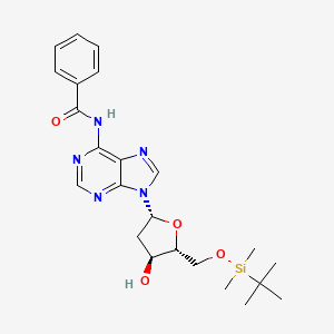 molecular formula C23H31N5O4Si B1631752 N6-Benzoyl-5'-O-tert-butyldimethylsilyl-2'-deoxyadenosine 