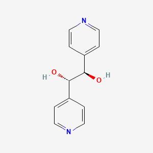 molecular formula C12H12N2O2 B1631759 meso-alpha,beta-Di(4-pyridyl) Glycol CAS No. 4972-49-0