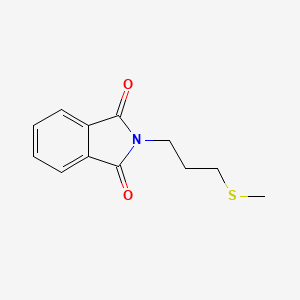 molecular formula C12H13NO2S B1631768 2-(3-(Methylthio)propyl)isoindoline-1,3-dione CAS No. 52096-79-4